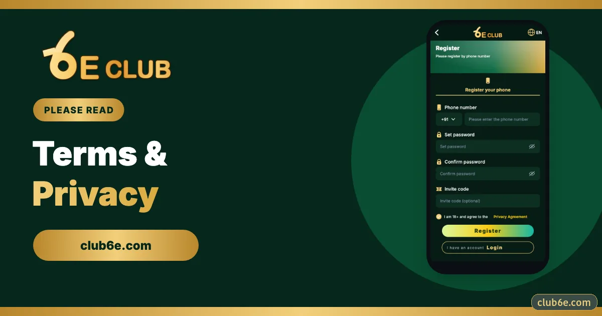 6E Club legal guide banner